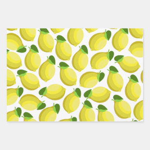 Lemons Wrapping Paper