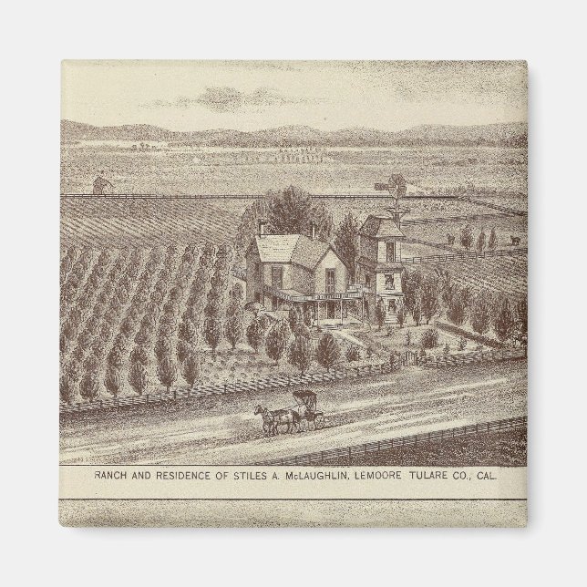 Lemoore, Armona ranches Magnet (Front)