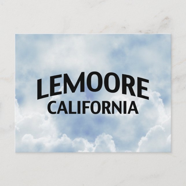 Lemoore California Postcard (Front)