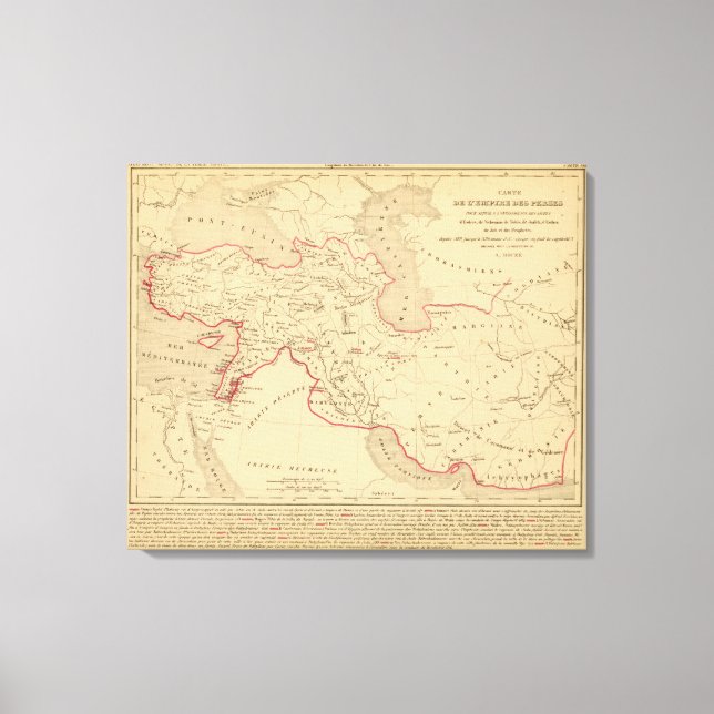 L'Empire des Perses Canvas Print (Front)