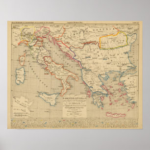 L'Empire Ottoman, l'Italie, 1400 a 1500 Poster