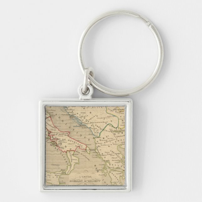 L'Empire Romain d'Orient, Royaume des Lombards Key Ring (Front)