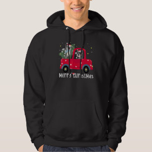 Lemur Christmas Ornament Truck Tree Xmas Hoodie