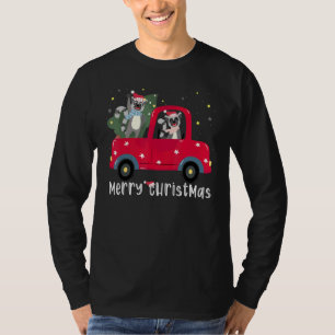 Lemur Christmas Ornament Truck Tree  Xmas T-Shirt