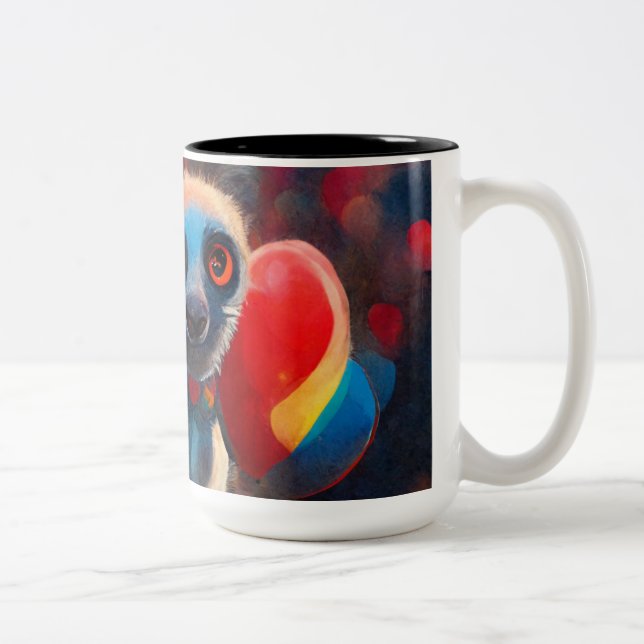 Lemur Coffee Mug (Right)