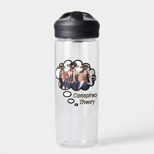 Lemur Conspiracy Theory Water Bottle