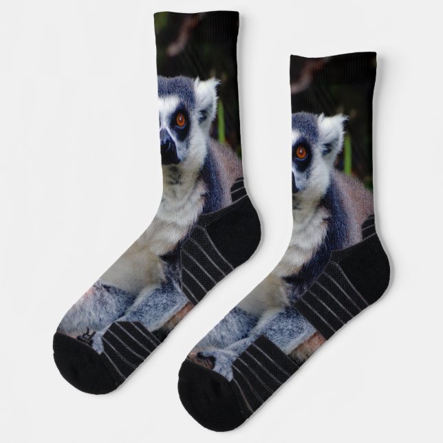 Lemur Crew Socks (Left)