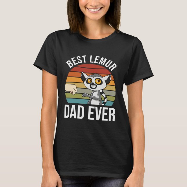 Lemur Dad  Lemur T-Shirt (Front)