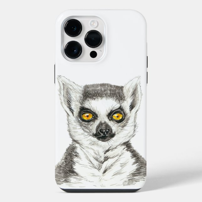Lemur iPhone Case (Back)