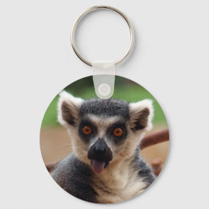 Lemur Keychain