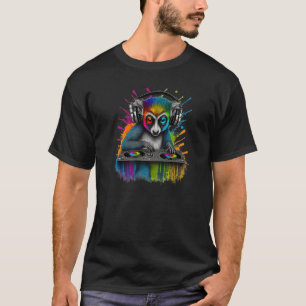 Lemur King DJ T-Shirt