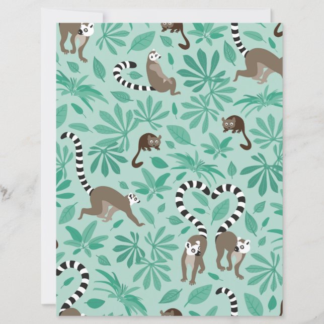 Lemur love mint leaves (Front)