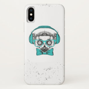 Lemur   Music Lover iPhone X Case