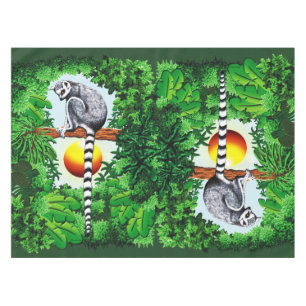 Lemur of Madagascar Tablecloth