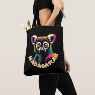 Lemur Of Madagascar Tote Bag