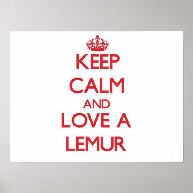 Lemur Poster (Front)