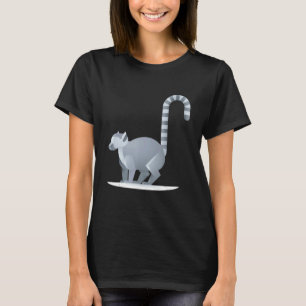 Lemur Ring Tailed Cute Primate T-Shirt