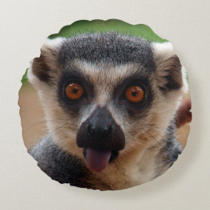 Lemur Round Cushion