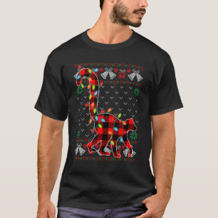 Lemur Xmas Lights Ugly Christmas Sweater