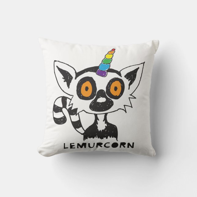 LemurCorn Cushion (Front)