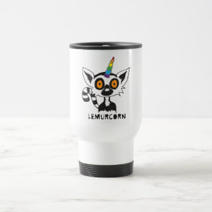 LemurCorn Travel Mug