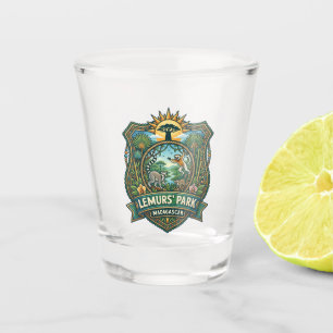 Lemurs' Park Madagascar Shot Glass