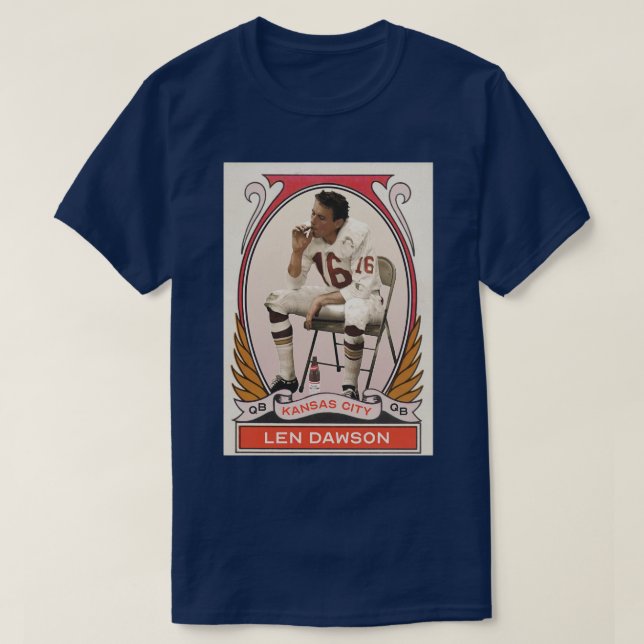 Len Dawson Vintage  d T-Shirt (Design Front)