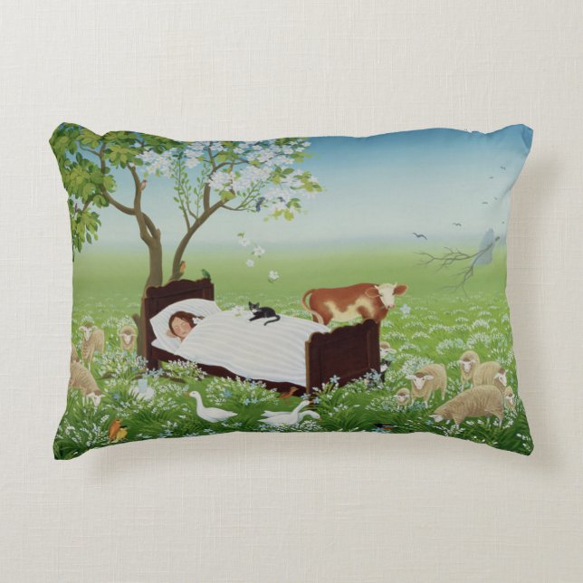 Lena's Dream Decorative Cushion (Front)