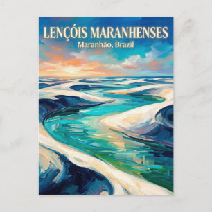 Lençóis Maranhenses Brazil Postcard