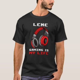 Lene  Gaming Is My Life  Personalised T-Shirt