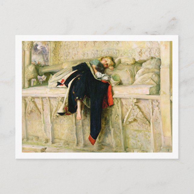 L'Enfant du Regiment (The Random Shot) 1855 (oil o Postcard (Front)