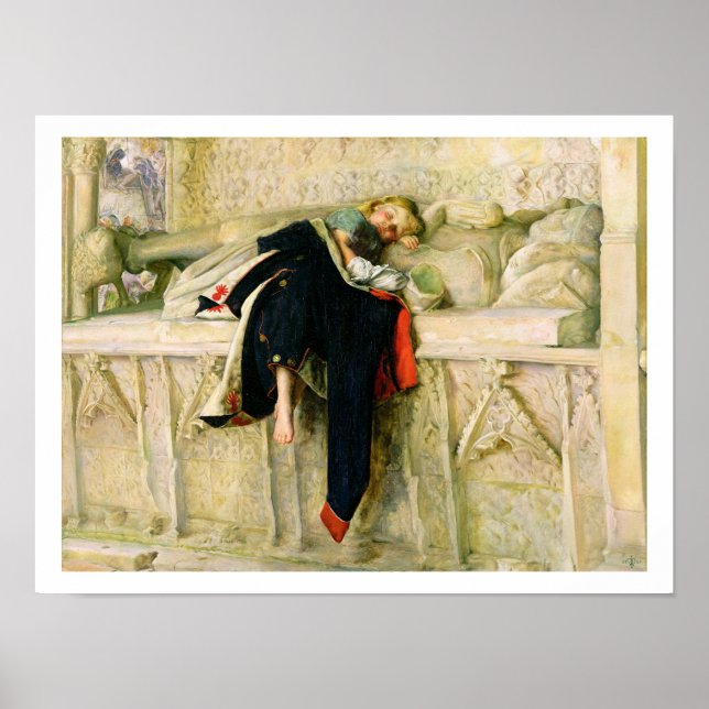 L'Enfant du Regiment (The Random Shot) 1855 (oil o Poster (Front)