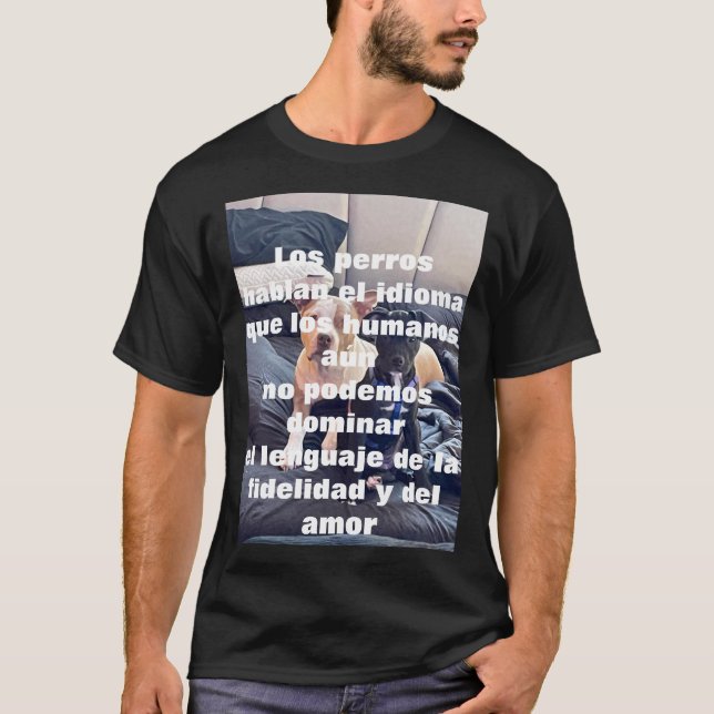 Lenguaje de los animales T-Shirt (Front)