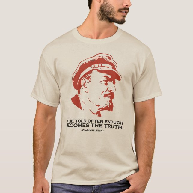 Lenin Famous Quote T-Shirt (Front)