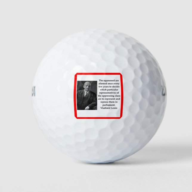 lenin golf balls (Front)