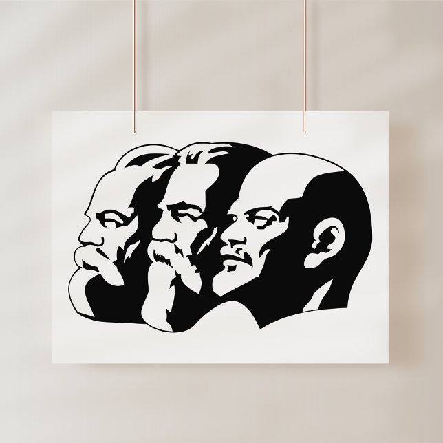 Lenin, Marx, Engels, Soviet Union, Communism Poster (Creator Uploaded)