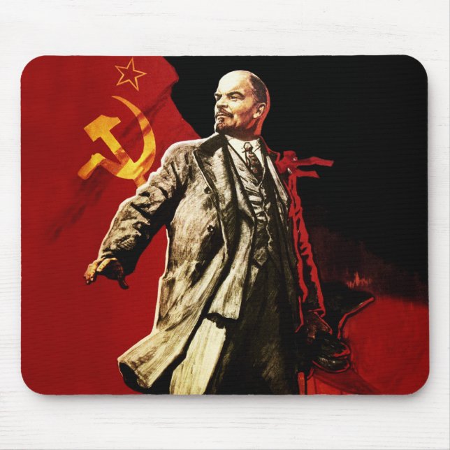 Lenin Mouse Mat (Front)