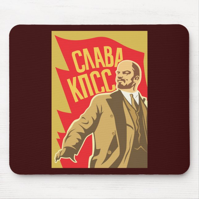 Lenin Mouse Mat (Front)