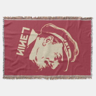 Lenin Throw Blanket