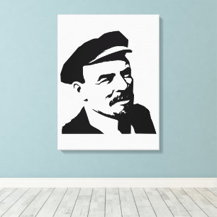Lenin, USSR, CCCP, Soviet Union, Communism Canvas Print