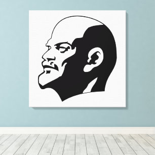Lenin, USSR, CCCP, Soviet Union, Communism Canvas Print