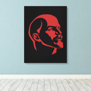Lenin, USSR, CCCP, Soviet Union, Communism Canvas Print