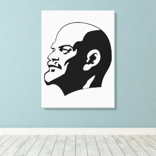 Lenin, USSR, CCCP, Soviet Union, Communism Canvas Print