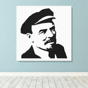Lenin, USSR, CCCP, Soviet Union, Communism Canvas Print