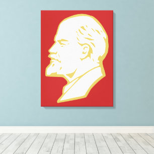 Lenin, USSR, CCCP, Soviet Union, Communism Canvas Print