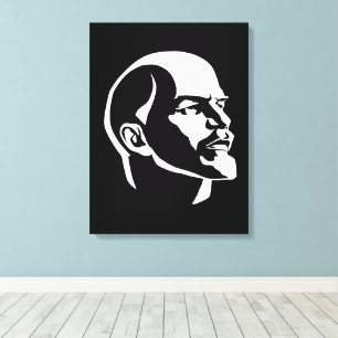 Lenin, USSR, CCCP, Soviet Union, Communism Canvas Print