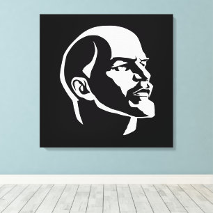 Lenin, USSR, CCCP, Soviet Union, Communism Canvas Print