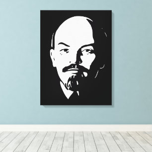 Lenin, USSR, CCCP, Soviet Union, Communism Canvas Print