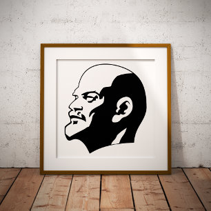 Lenin, USSR, CCCP, Soviet Union, Communism Photo Print
