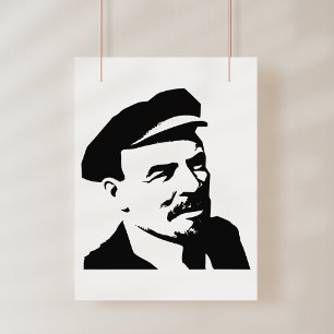 Lenin, USSR, CCCP, Soviet Union, Communism Poster